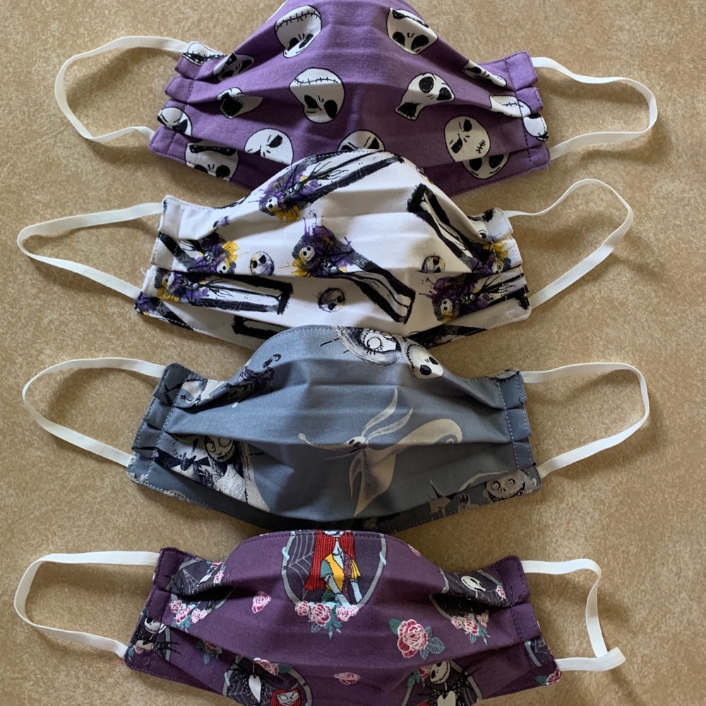 Adult Nightmare before Christmas Mask Set